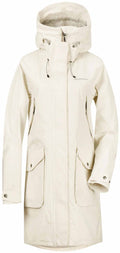 Didriksons Thelma Shell Coat 5 Women Shell White - Didriksons