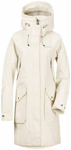 Didriksons Thelma Shell Coat 5 Women Shell White - Didriksons