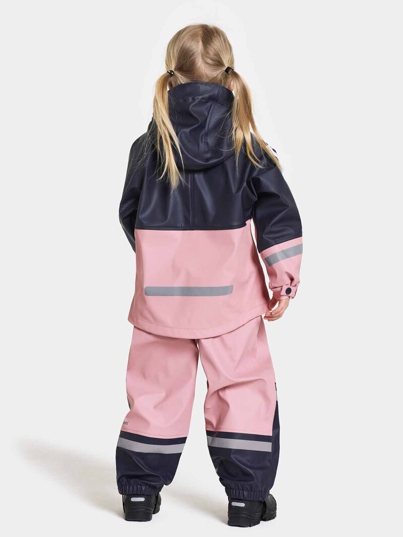 Waterman Ofodrat Regnset Barn Soft Pink Didriksons