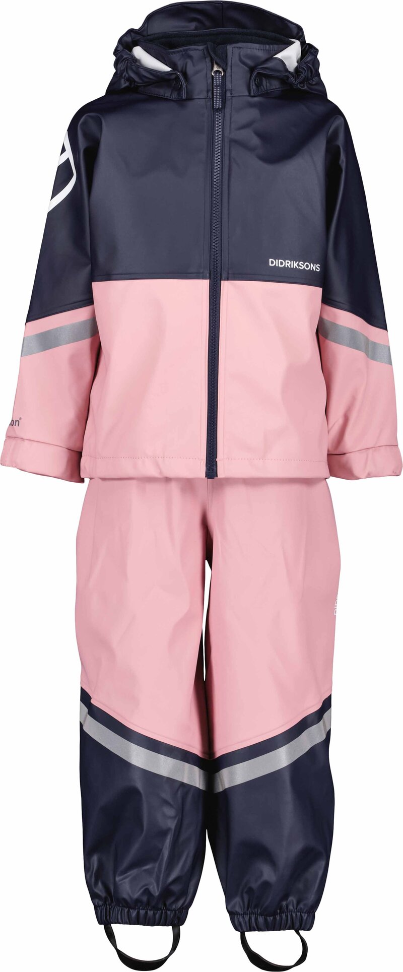 Waterman Ofodrat Regnset Barn Soft Pink Didriksons