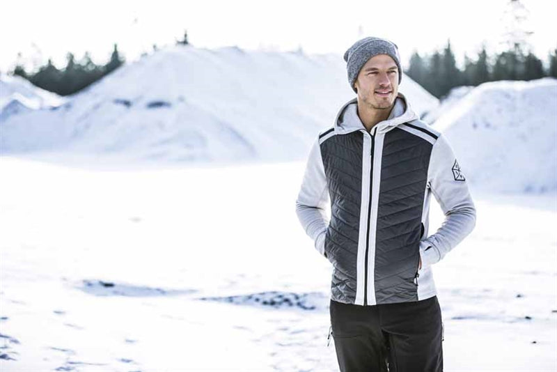Zuko Hoodie Herr Grå - Didriksons