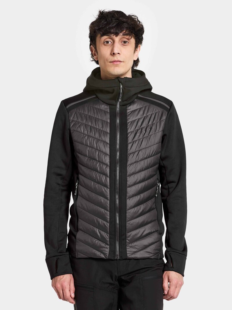 Zuko Hybrid Jacket Men Black Didriksons