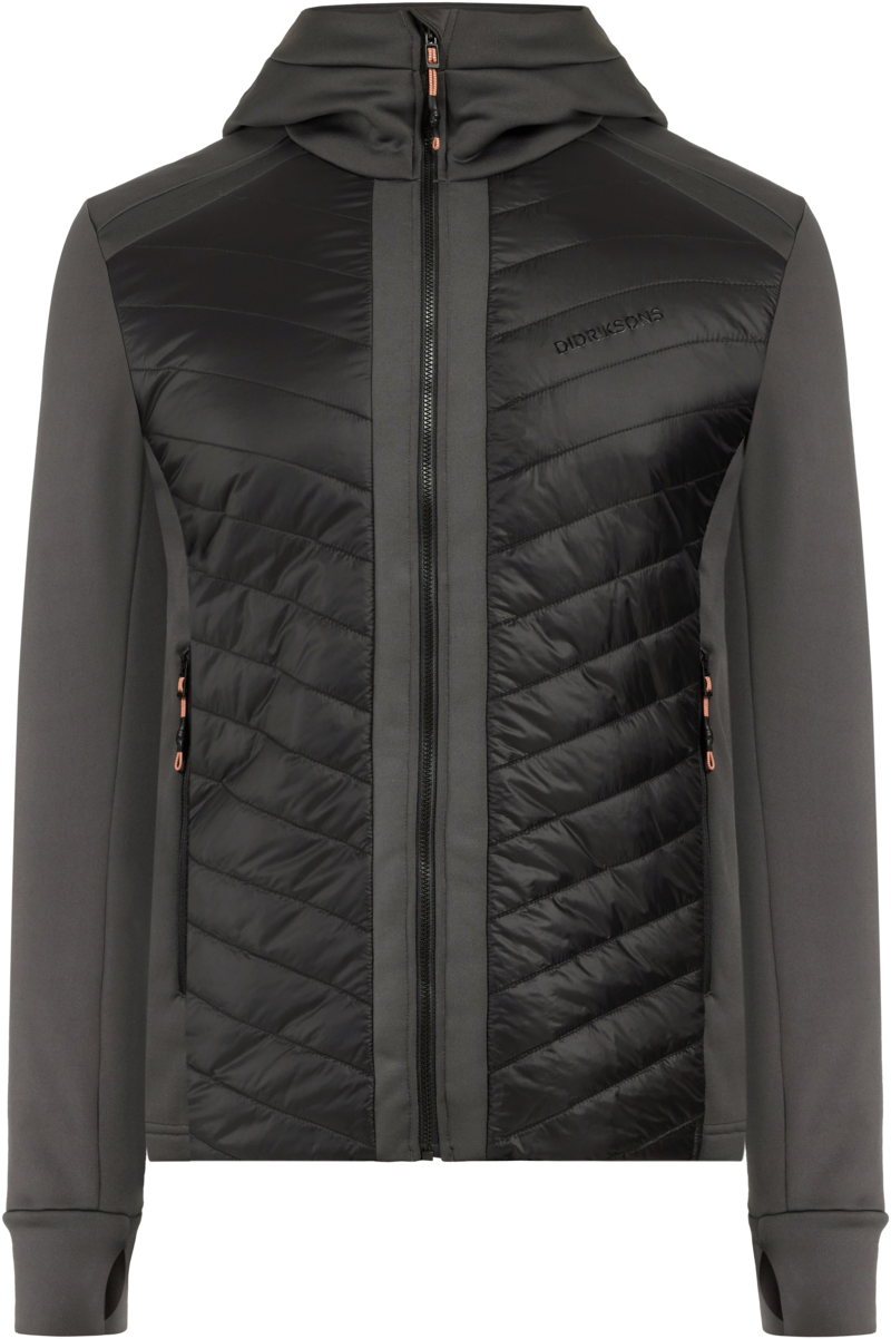 Zuko Hybridjacka Herr Gråsvart Coal Black | Smilebutiken - Didriksons