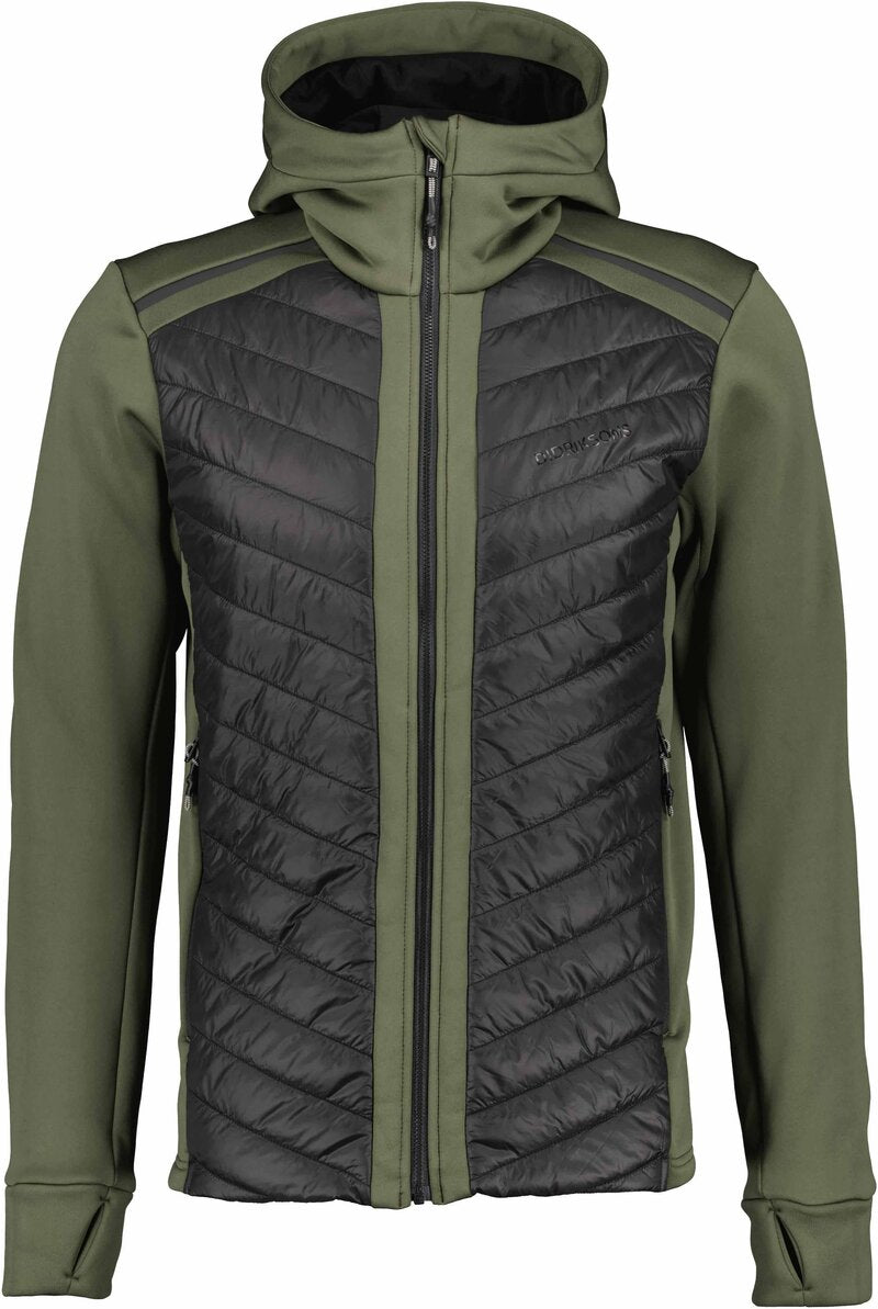 Zuko Hybrid Jacket Men's Deep Green Didriksons