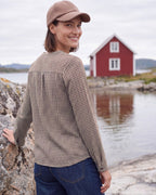 Disa Blus Dam Brun Mocha Brown | Smilebutiken - Cecil
