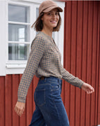 Disa Blus Dam Brun Mocha Brown | Smilebutiken - Cecil
