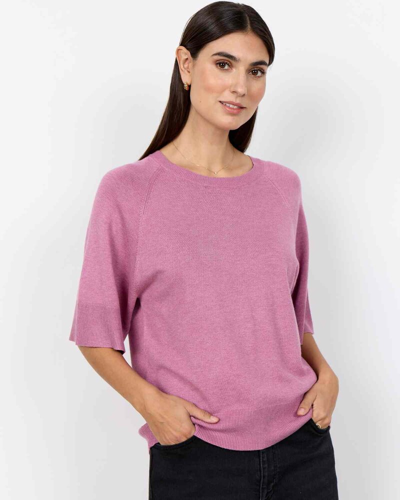 Dollie 791 Pullover Dam Mauve Orchid Melange | Smilebutiken - Soyaconcept