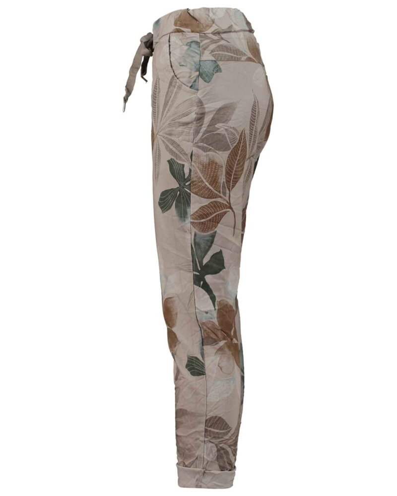 Elaine Ankle Pants Women Taupe | Smilebutiken - Zabaione