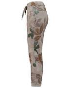 Elaine Ankle Pants Women Taupe | Smilebutiken - Zabaione
