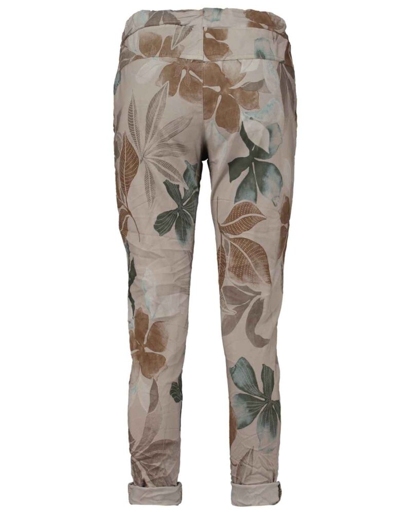 Elaine Ankle Pants Women Taupe | Smilebutiken - Zabaione