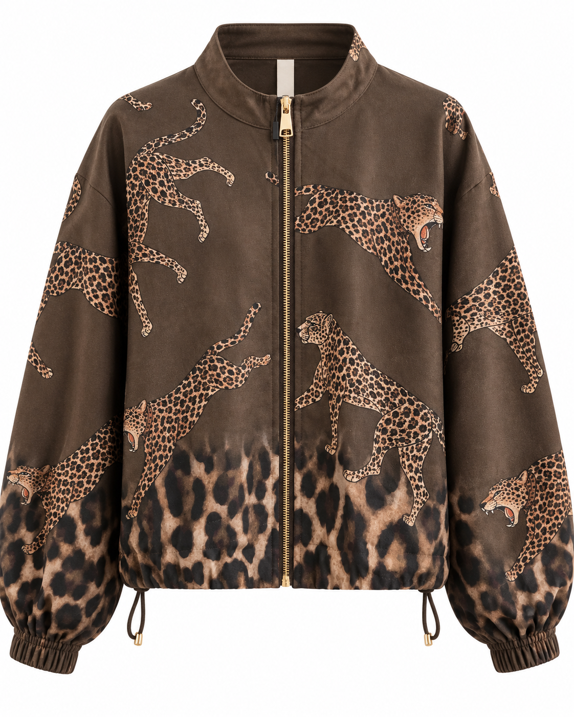 Elna Jacka Leopard Dam| Smilebutiken - Caramelle Fashion