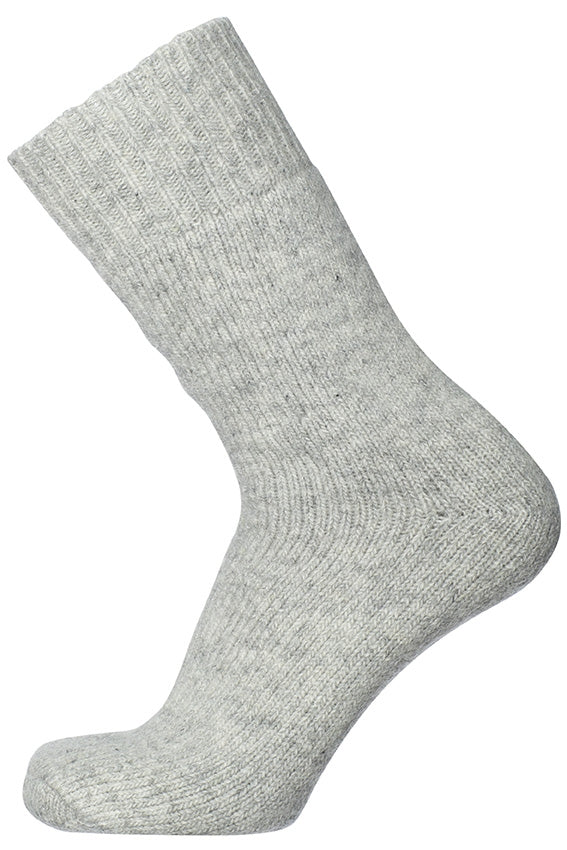Eskimå Ullsocka Tjock Grå