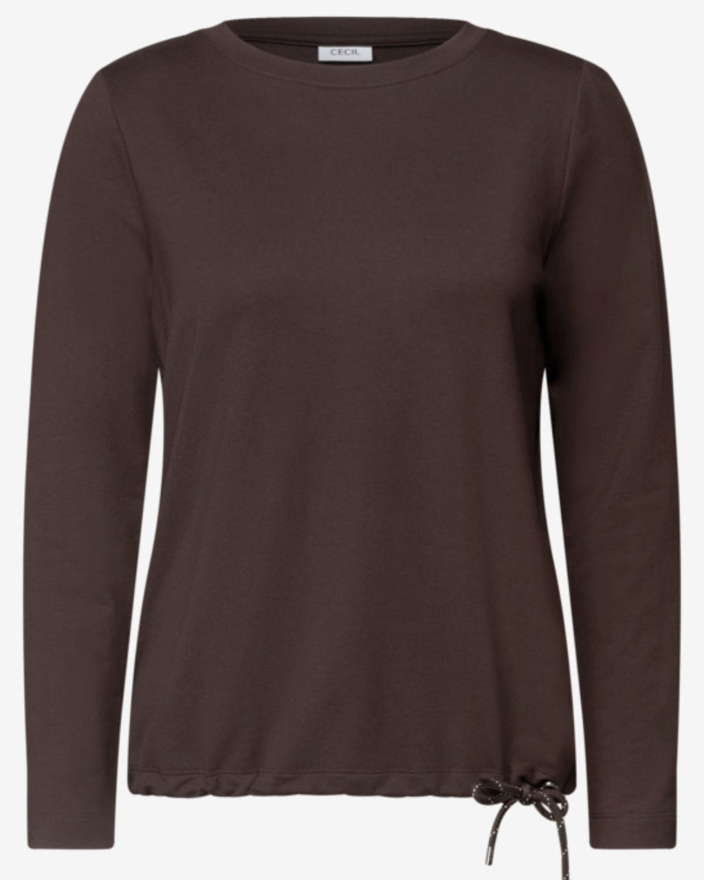 Esos Tröja med Dragsko Dam Brun Truffle Brown | Smilebutiken - Cecil