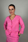 Ester Linneblus Dam Rosa | Smilebutiken - Camicia