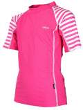 Evia Solskydd T-shirt Barn Cerise Lindberg