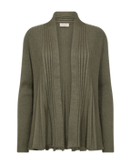 Claudisse Short Cardigan Dam Deep Lichen Green Mel Freequent