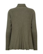 Claudisse Short Cardigan Dam Deep Lichen Green Mel Freequent