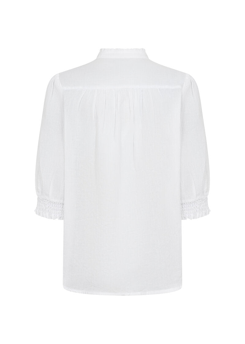 Fabiana 3 Blouse Women White | Smilebutiken - Soyaconcept