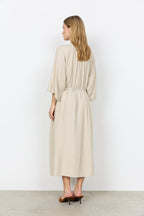 Fabrina 5 Dress Women Sand | Smilebutiken - Soyaconcept