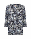 Felicity 546 Top Women Navy Combi | Smilebutiken - Soyaconcept