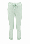 Fernanda 44 Ankle Trousers Women Light Mint | Smilebutiken - Zabaione