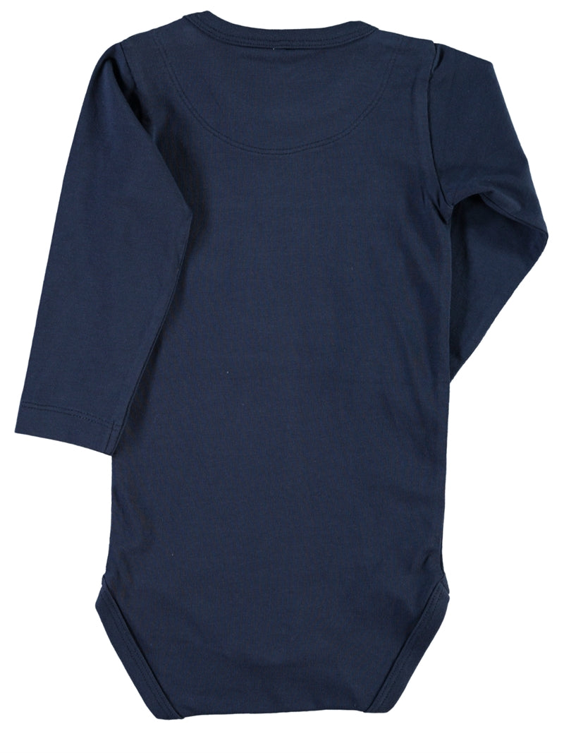 Filip Long-Sleeved Bodysuit Blue Baby - Name It