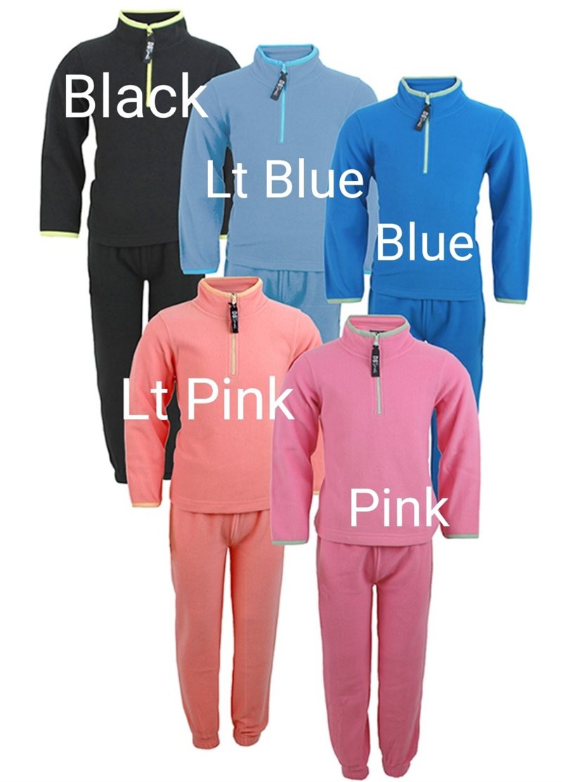 Fleece Set 1-pack Kids Half Zip Carlsteins