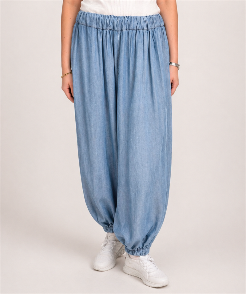 Frederica Ballongbyxa Dam Medium Blue Chica London | Smilebutiken  - Caramelle Fashion