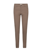 Adina Stretch Trousers Women Taupe Gray Freequent