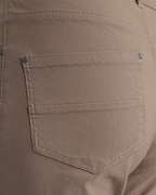 Adina Stretch Trousers Women Taupe Gray Freequent
