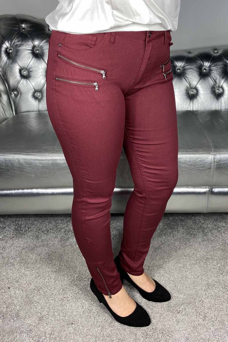 Aida PA Stretchbyxa 7/8 Dam Zinfandel - Freequent