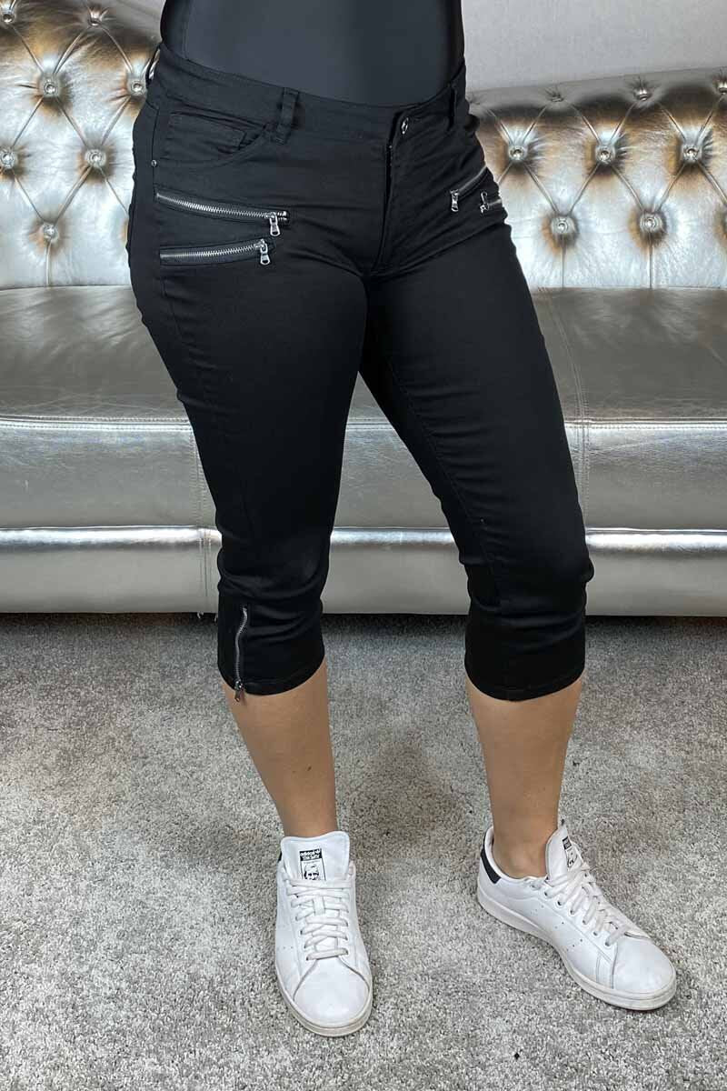 Aida Capri Black Women - Freequent