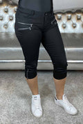 Aida Capri Black Women - Freequent