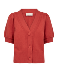 Alpi Kortärmad Cardigan Dam Baked Apple Freequent
