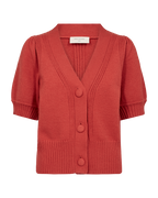 Alpi Kortärmad Cardigan Dam Baked Apple Freequent