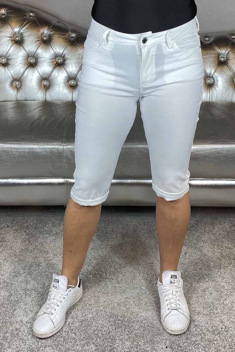 Amie Long Shorts Power Lady White - Freequent