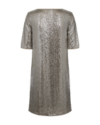 Basic Sequin Dress Women Crockery W Silver Freequent