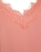 Bicco Lace Linne Dam Burnt Coral - Freequent