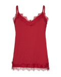 Bicco Lace Linen Top Women Chili Pepper Freequent