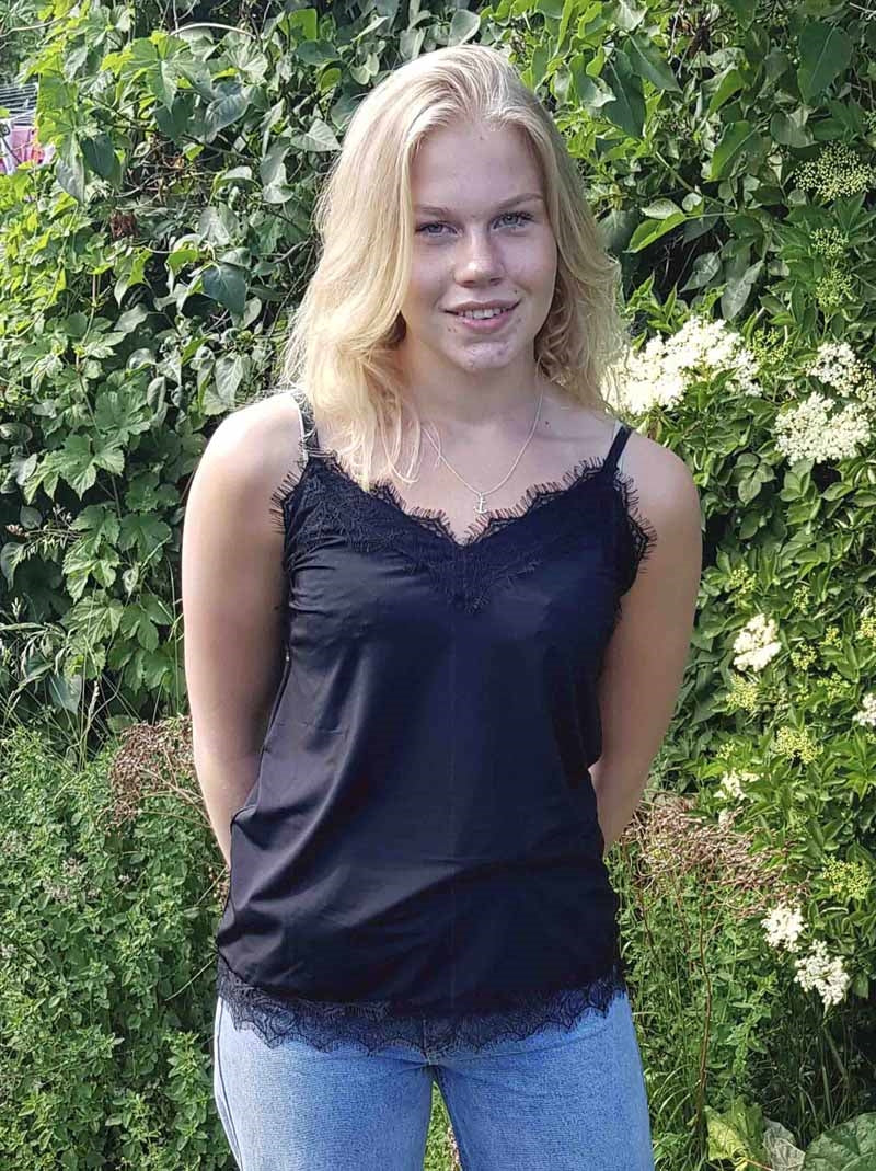 Bicco Lace Linne Dam Black Freequent