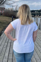 Blond T-shirt Women Brilliant White Freequent