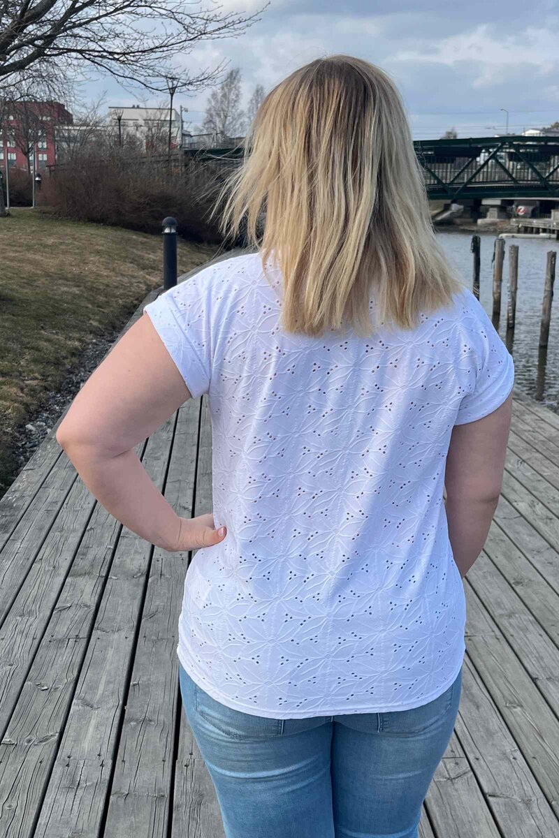 Blond T-shirt Women Brilliant White Freequent