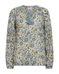 Carin Blouse Women Star Off White W Chambray Blue Freequent