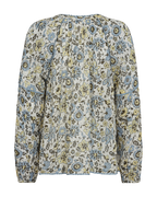 Carin Blouse Women Star Off White W Chambray Blue Freequent