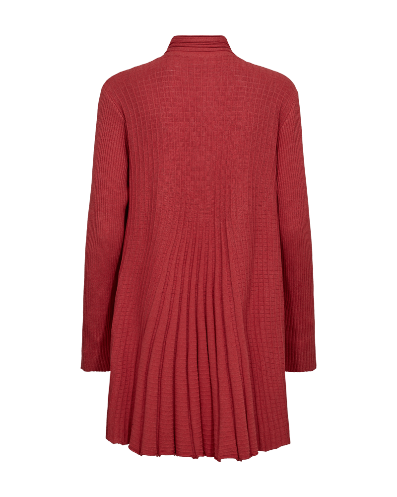 Claudisse Long Cardigan Dam Baked Apple Melange Freequent