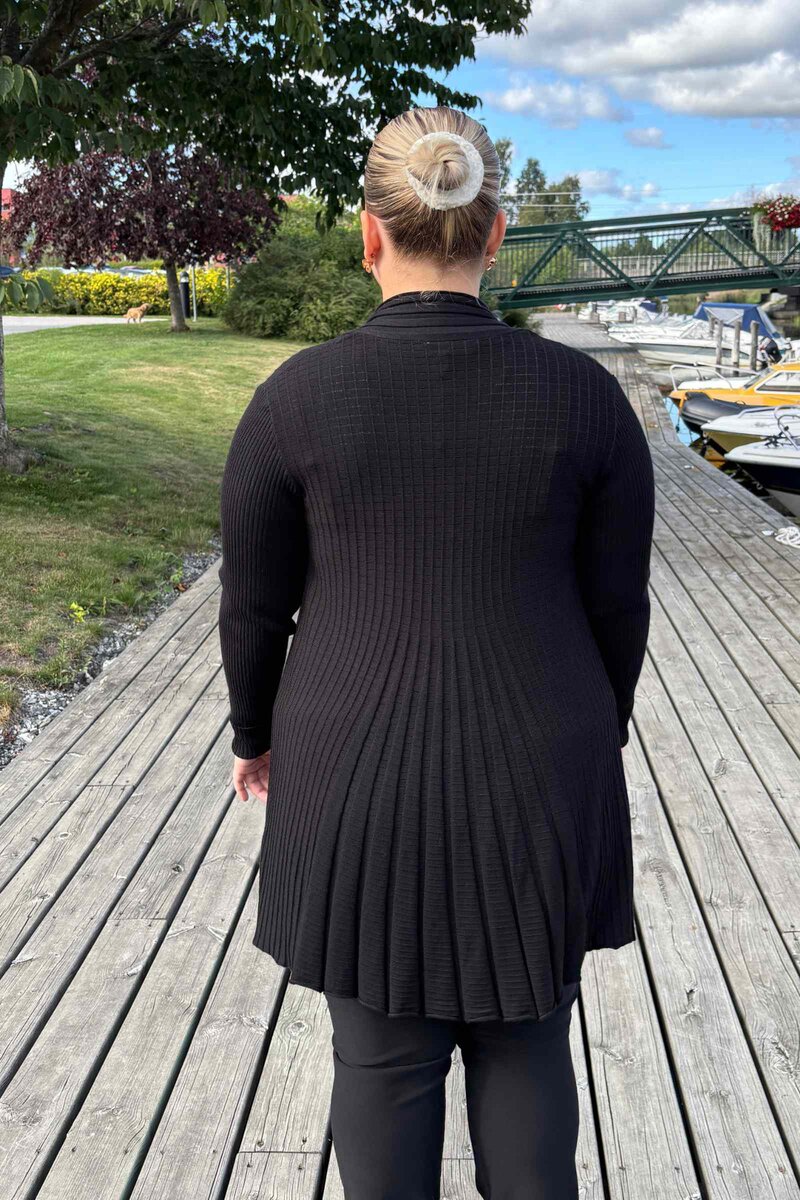 Claudisse Long Cardigan Women Black - Freequent