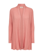 Claudisse Long Cardigan Dam Burnt Coral Melange Freequent