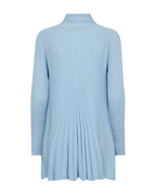 Claudisse Long Cardigan Dam Chambray Blue Melange Freequent