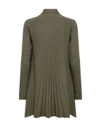 Claudisse Long Cardigan Dam Deep Lichen Green Mel Freequent