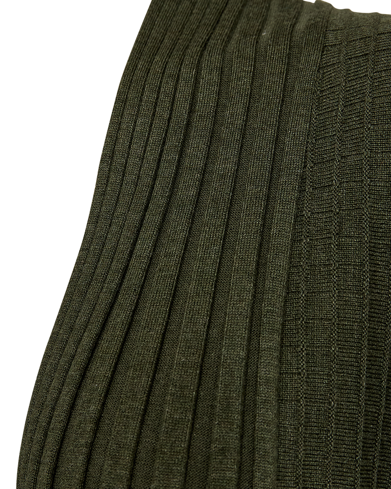 Claudisse Long Cardigan Dam Kombu Green Mel Freequent